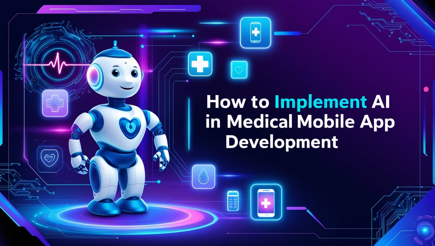 How to Implement AI in Medical Mobile App Development How to Implement AI in Medical Mobile App Development