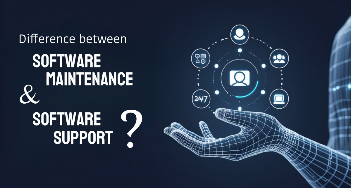 difference between software maintenance and support difference between software maintenance and support