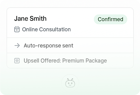 Automate everything from booking to upselling