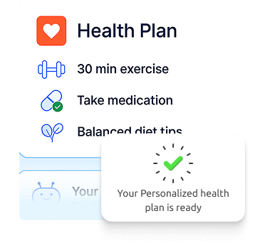 Personalized health recommendations