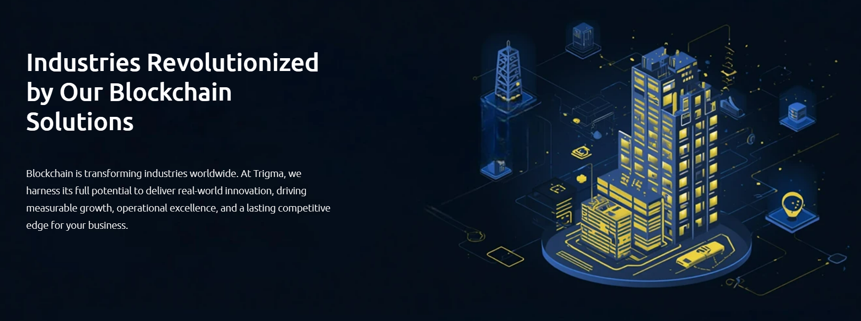 Custom Blockchain Development Services | Trigma