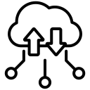 Cloud native engineering icon