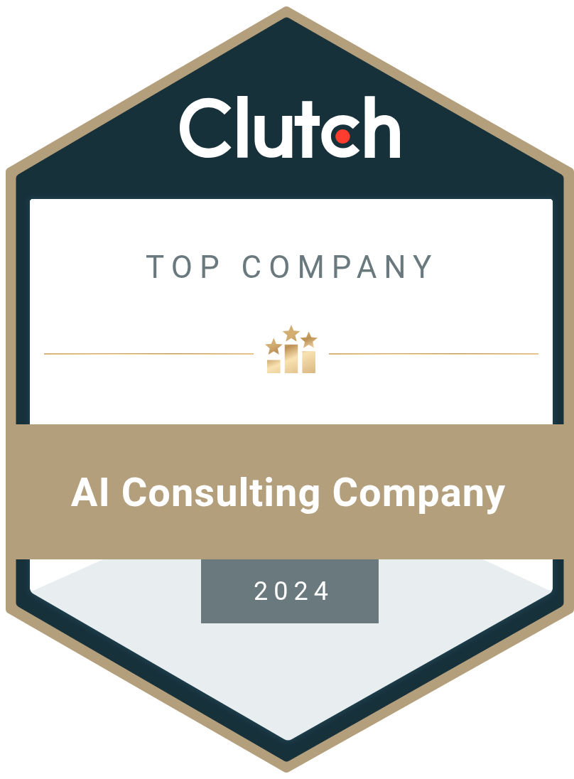 Top Clutch Ai Consulting Company 2024 Award Top Clutch Ai Consulting Company 2024 Award