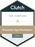 top_clutch.co_education_app_developers_2023_award Top Clutch Ai Consulting Company 2024 Award