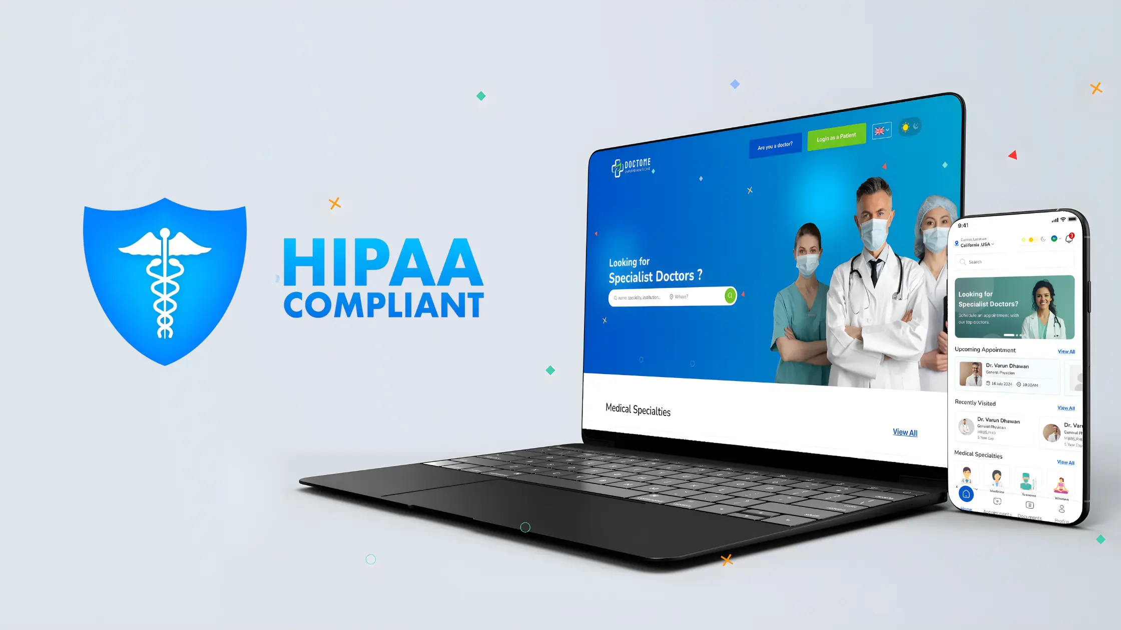 Hipaa Compliant Healthcare Mobile App HIPAA Compliant Healthcare Mobile App