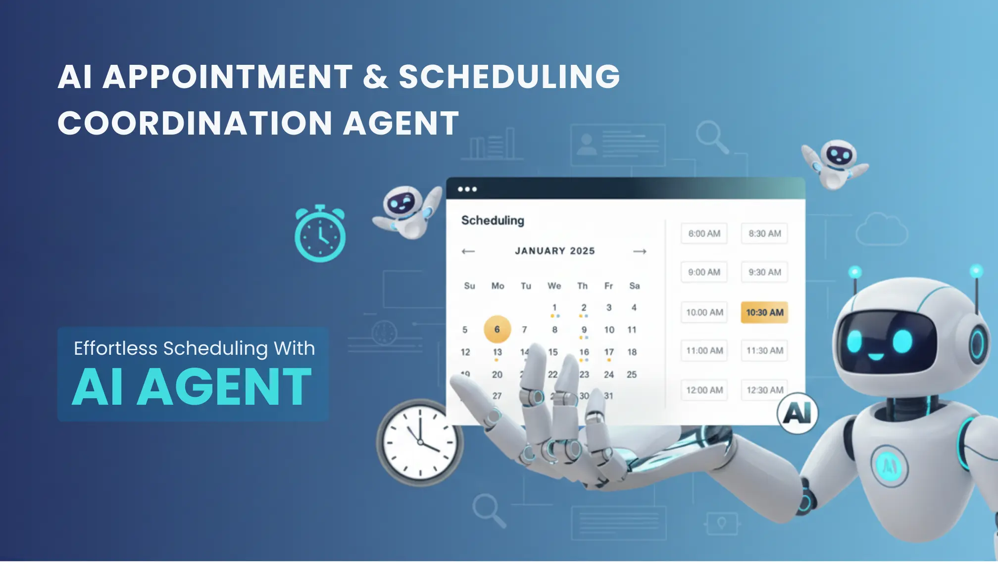 Appointment Scheduling AI Agent for Automation Appointment scheduling AI agent automating calendar management and meeting coordination