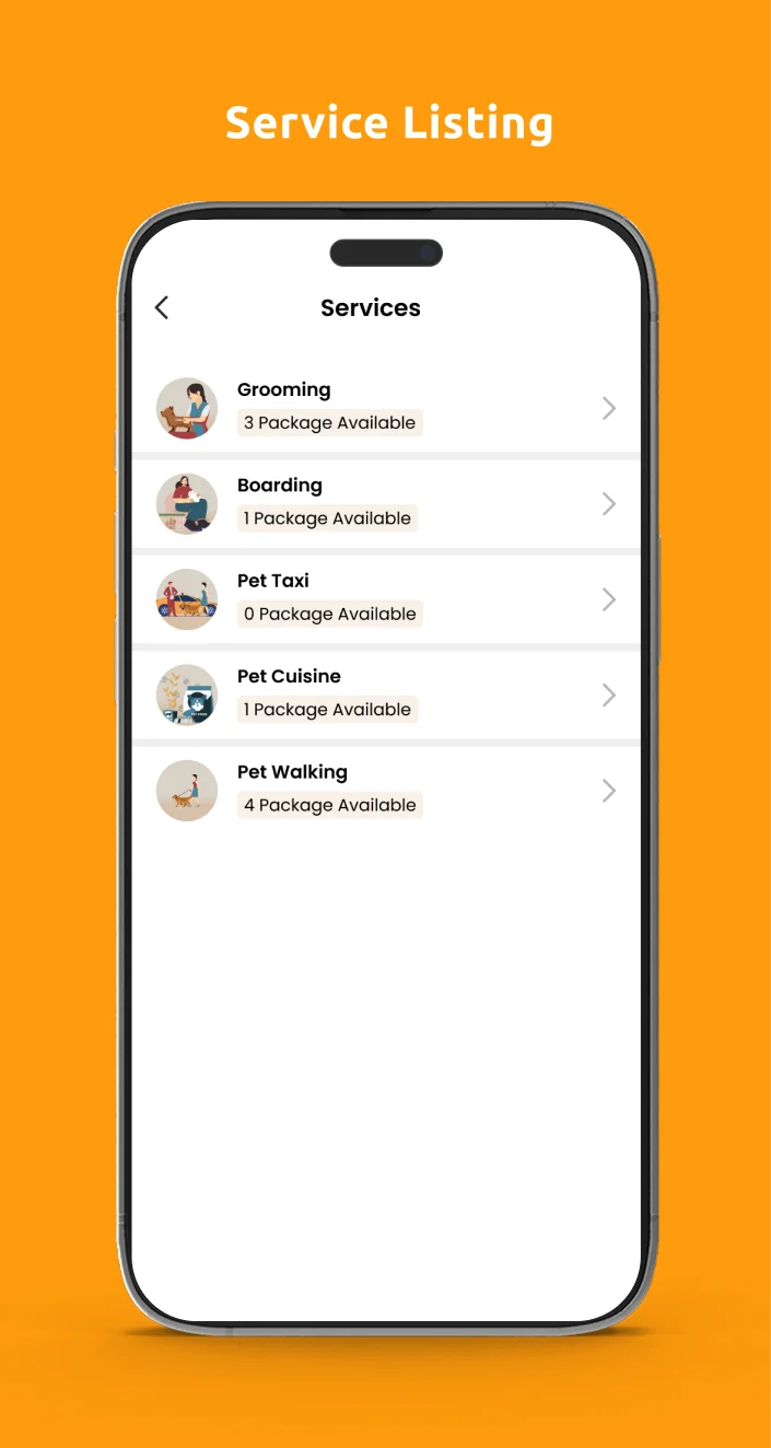 service listing service listing