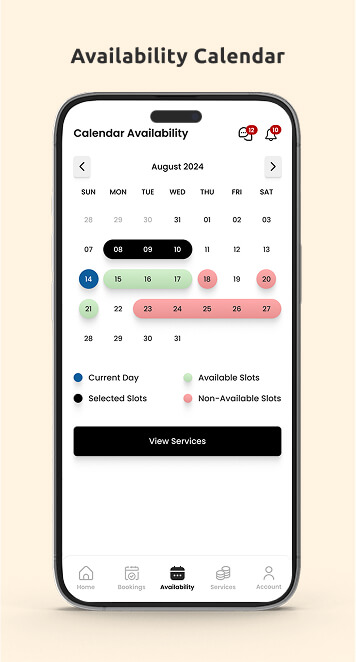 Pet-Care-Availbility-calendar