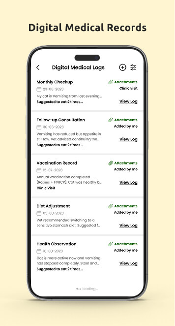 Pet-Care-Digital-Medical-Records