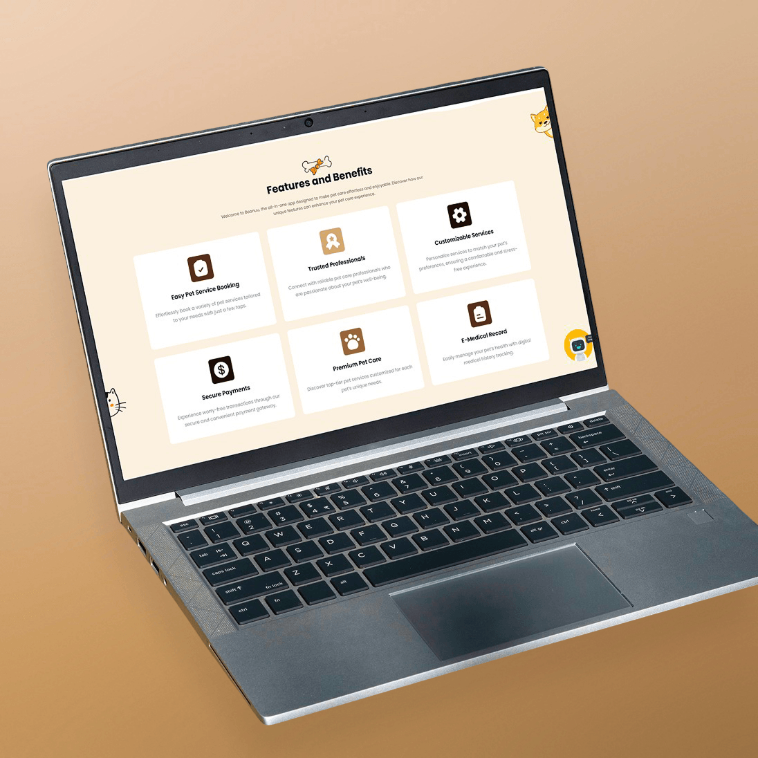 pet care website development pet care website development